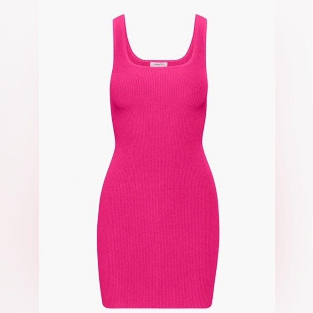 🍉Aritiza sculpt knit Pink Dress